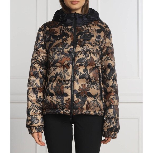 MARC CAIN SPORT TS 12.07 W11 Reversible Floral Camo Printed Puffer Coat, Size S - Picture 5 of 15